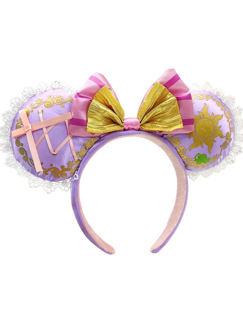 Rapunzel Tangled Pascal Mickey Mouse Ears Minnie Headband 2025 new